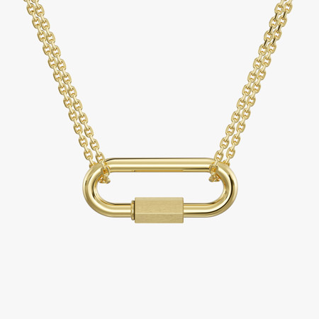 Bolt Gold Pendant